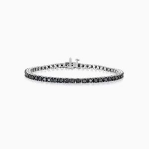 3 Carat Black Diamond Tennis Bracelet