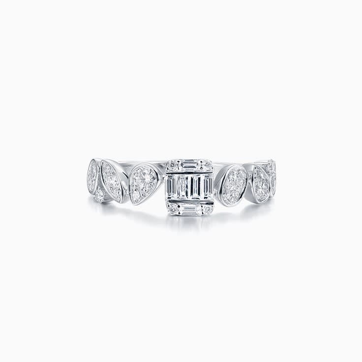 Multi Shape Diamond Ring
