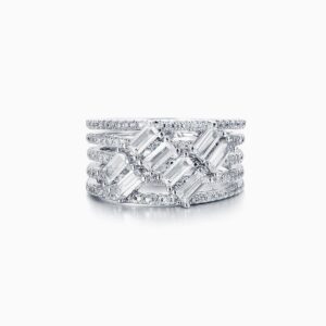Multi Band Diamond Ring