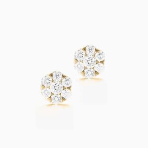 Round Cluster Studs