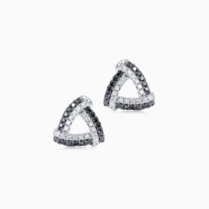 Black and White Diamond Studs