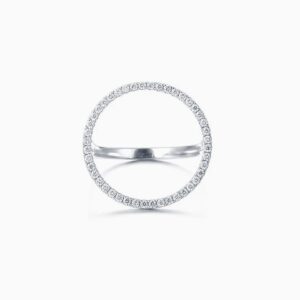 Circle Diamond Ring