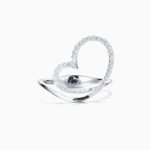 Heart Diamond Ring