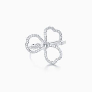 Three clover Diamond Ring