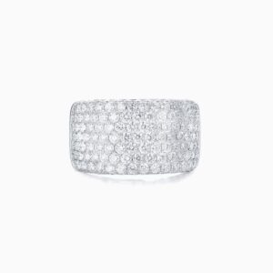 Pave Perfection diamond ring