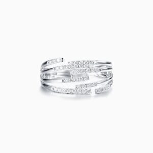 Multi Band Cuff Ring