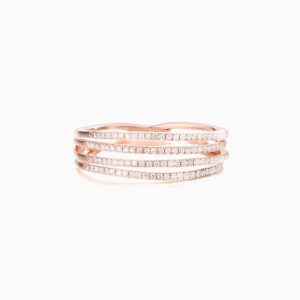 Four Band Diamond Ring