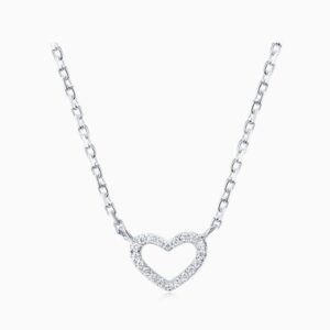Heart diamond Necklace
