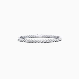 1 Carat Bezel Set Tennis Bracelet